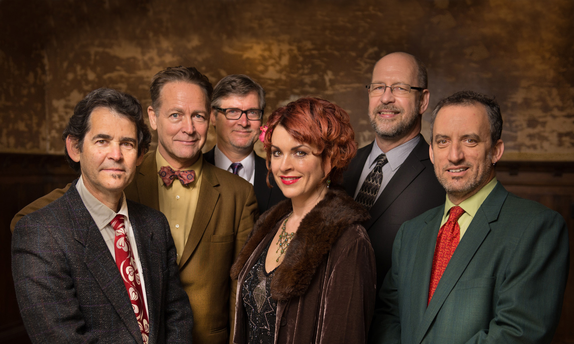 The highenergy retroswing sextet The Midnight Serenaders.